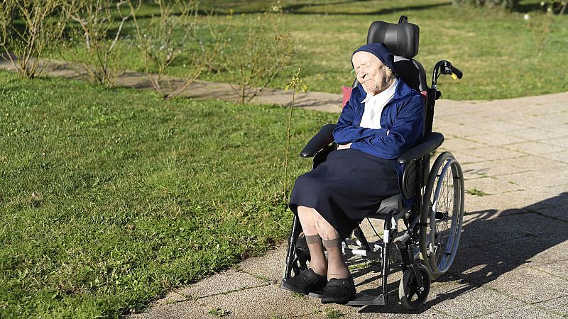 La mujer más longeva de Europa supera la COVID-19 con casi 117 años