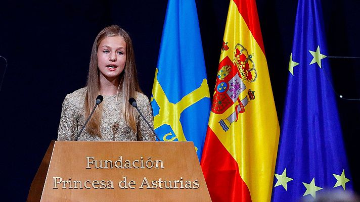 Telediario 1 - La princesa Leonor pasará dos años en el Atlantic College de Gales, en Reino Unido