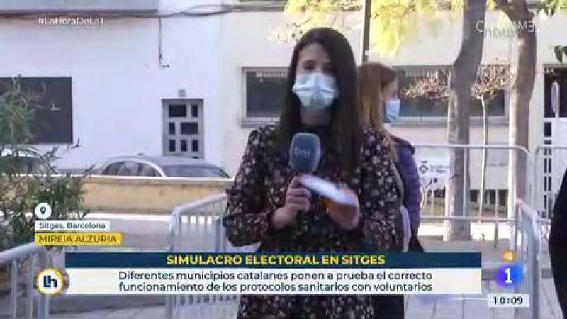 Simulacros electorales para probar la seguridad sanitaria de las elecciones