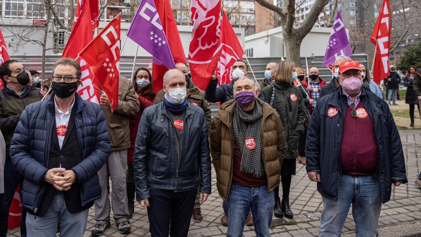 UGT y CC.OO. piden que se suba el SMI y se derogue la reforma laboral