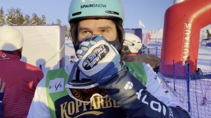 Lucas Eguibar, tras proclamarse campeón del mundo de boardercross: "Estoy como soñando"