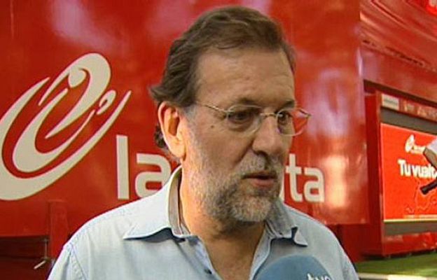 Vuelta ciclista a España - Rajoy: "Ahora empieza lo bueno"