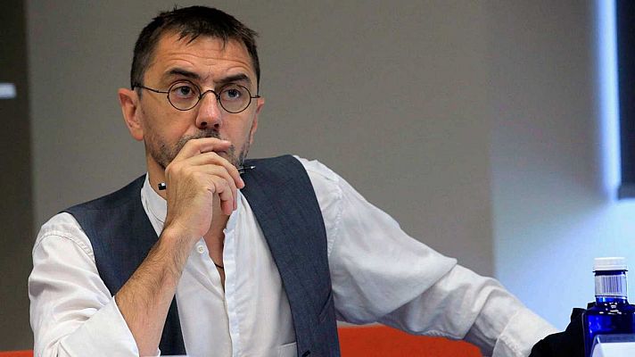 Telediario 1 - Un juez de Madrid sospecha que Monedero cobró 26.000 euros de Neurona sin prestar servicios