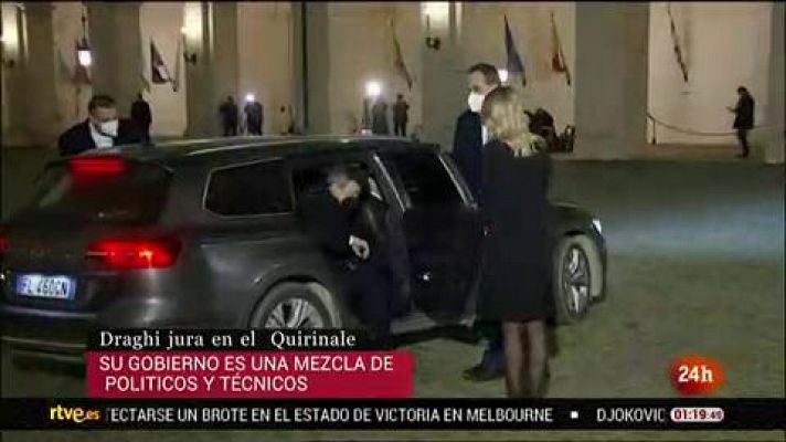 Informativo 24h - Draghi acepta formar Gobierno en Italia y presenta una lista de ministros formada por más políticos que técnicos