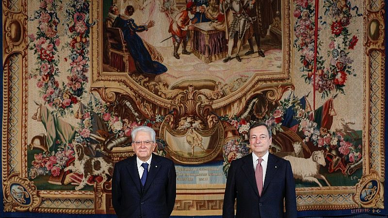 Mario Draghi jura como nuevo primer ministro de Italia