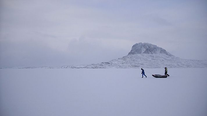 Bajo el polo - Luz bajo el Ártico