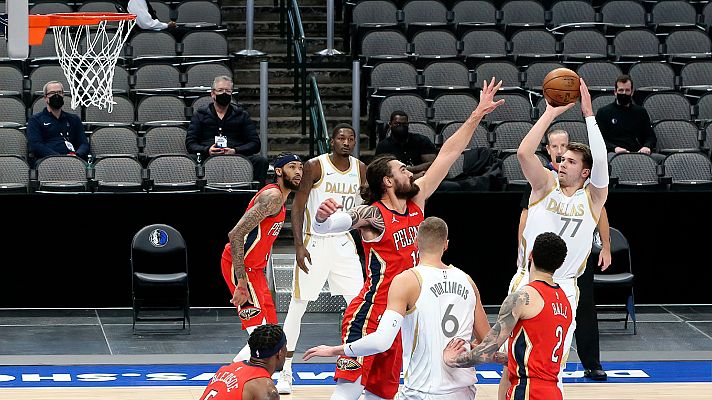 Telediario 1 - Los 46 puntos de Doncic anulan el festival Williamson para cosechar el cuarto triunfo seguido de Dallas