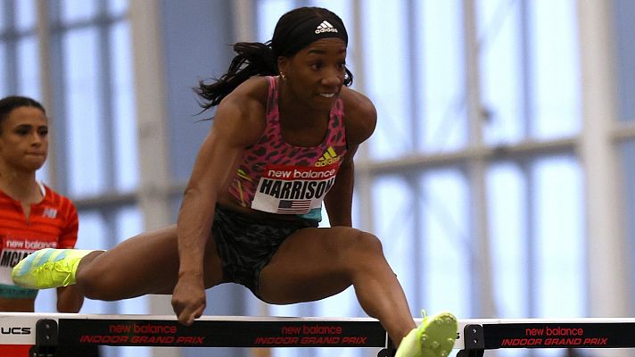 Atletismo - Kendra Harrison logra la mejor marca del año en los 60m vallas