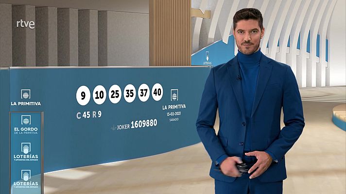Loterías - Sorteo de la Bonoloto y Primitiva del 13/02/2021