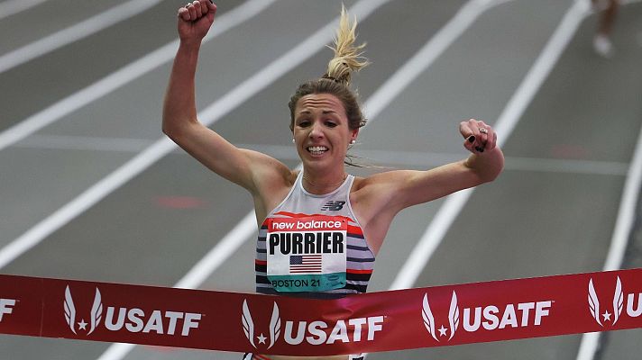 Atletismo - Elinor Purrier, tercera mejor marca de la historia en las dos millas