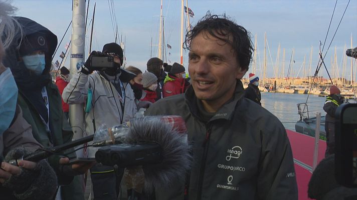 Telediario 1 - Dídac Costa, un bombero navegante que ha dado dos vueltas al mundo en solitario
