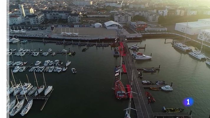Telediario 1 - Dídac Costa, un bombero navegante que ha dado dos vueltas al mundo en solitario