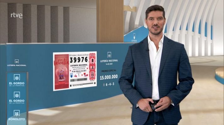 Loterías - Sorteos de Lotería Nacional y del El Gordo de la Primitiva del 14/02/2021