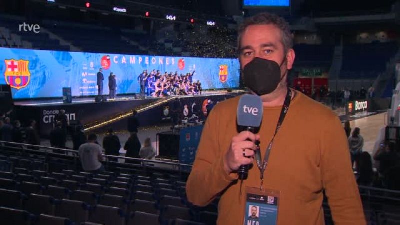 El Bara se proclama campen de la Copa del Rey en el Wizink Center