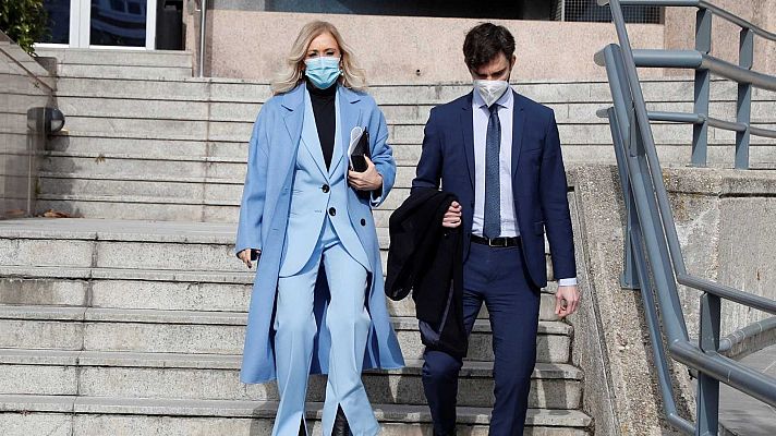 Telediario 1 - La Audiencia de Madrid absuelve a Cifuentes de la falsificación de su máster pero condena a las otras dos acusadas