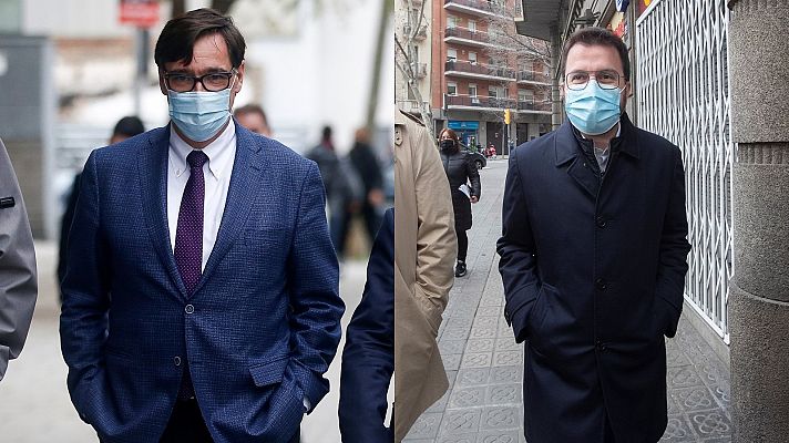 Telediario 1 - Los partidos catalanes arrancan los contactos para buscar Gobierno