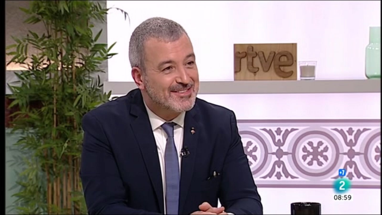 Cafè d'idees | Jaume Collboni: "És millor que els que defensem el diàleg tinguem més suport" - RTVE Catalunya