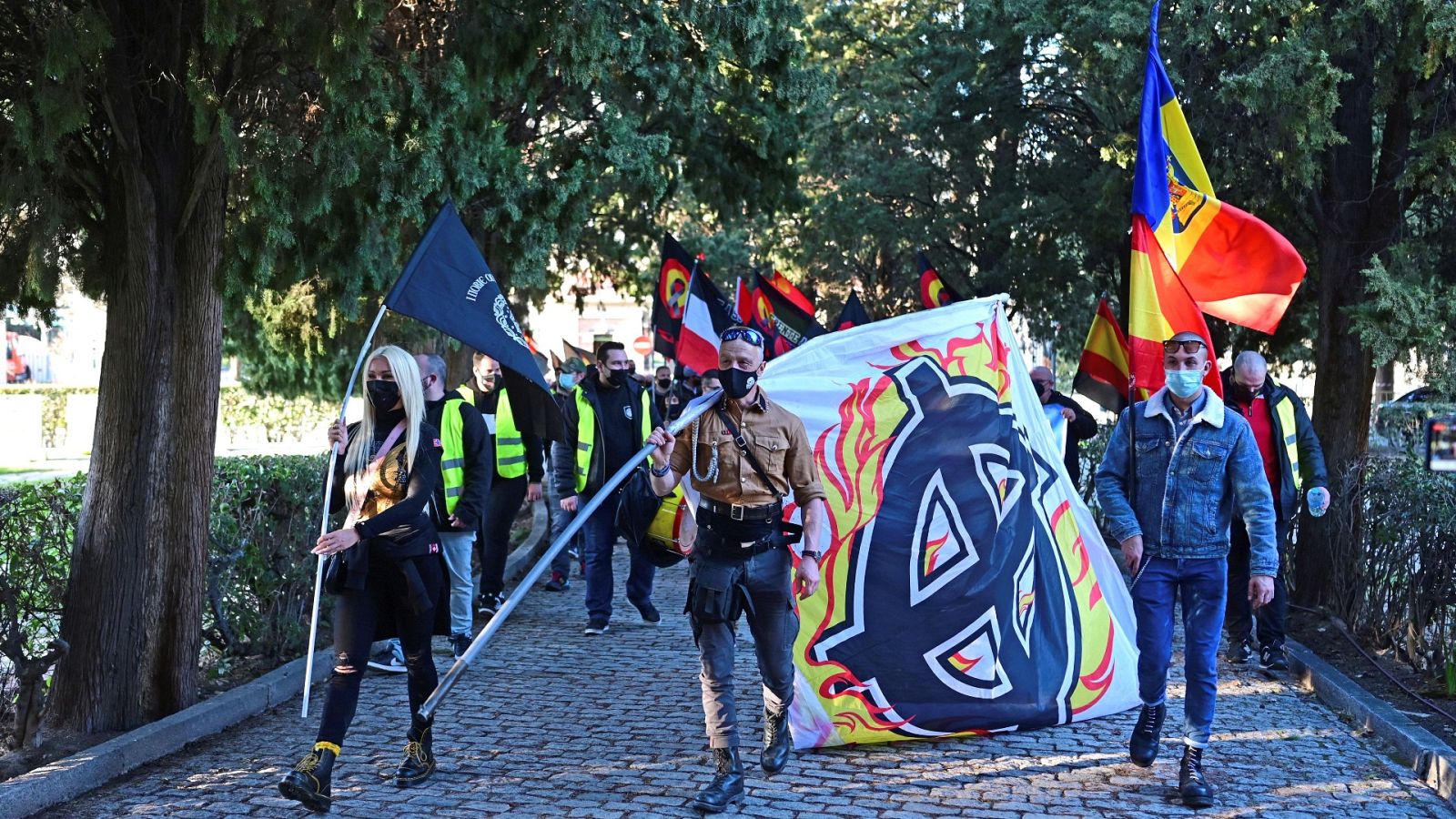 La Fiscalía investiga si pudo haber delito de odio en los insultos a judíos durante un acto en homenaje a la División Azul