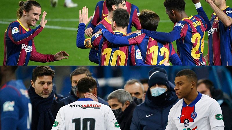 Barça-PSG, un duelo por la "obsesión" de la Champions