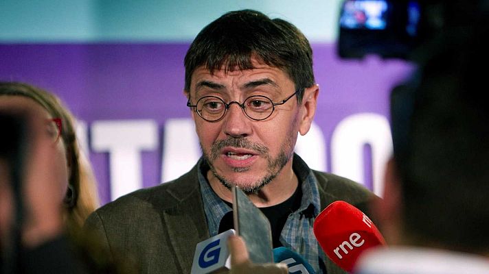 Telediario 1 - El juez cita a Monedero para declarar como imputado por el caso 'Neurona'