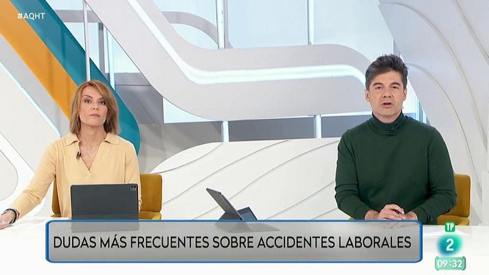 Aquí hay trabajo - Dudas frecuentes sobre accidentes laborales.