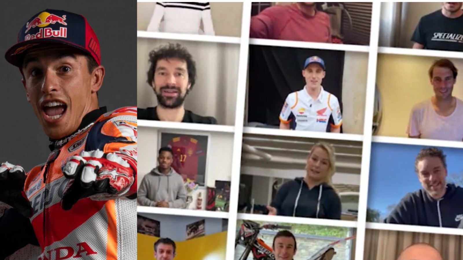 Grandes deportistas mandan ánimos a Márquez en 28 cumpleaños