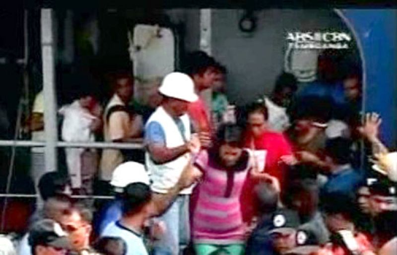  Al menos cuatro muertos al naufragar un barco en las costas de Mindanao, Filipinas