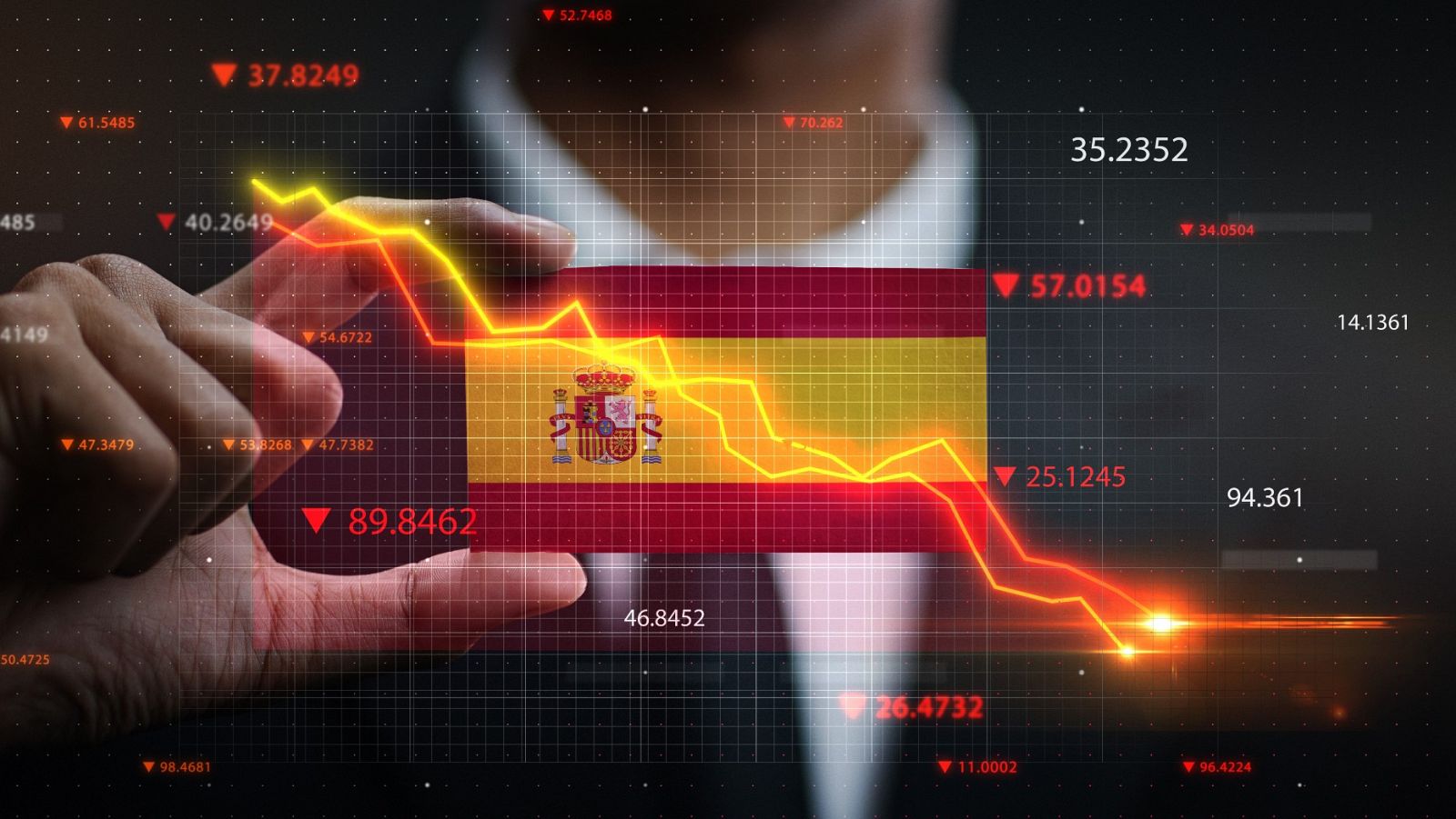 La deuda pública española crece 122.400 millones de euros y supone el 117% del PIB