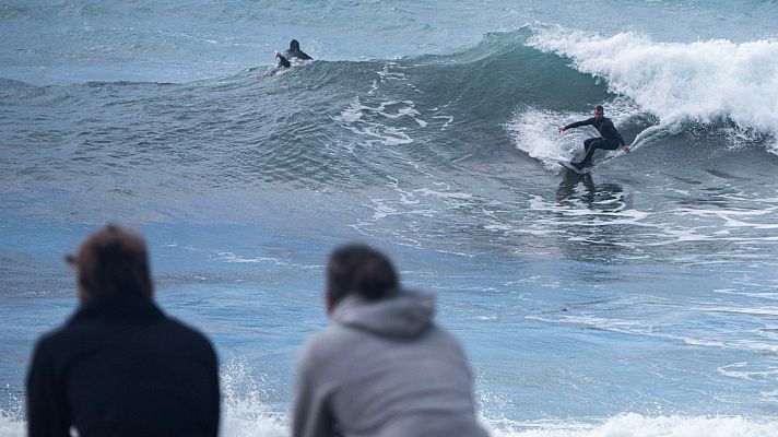 Telediario 1 - Mundial y Juegos Olímpicos: Los grandes retos del surf español en 2021