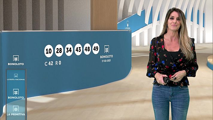 Loterías - Sorteo de la Bonoloto del 17/02/2021