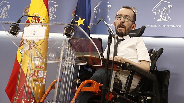 Echenique respalda las protestas en apoyo a Hasel y PP, Cs y Vox le acusan de alentar la violencia