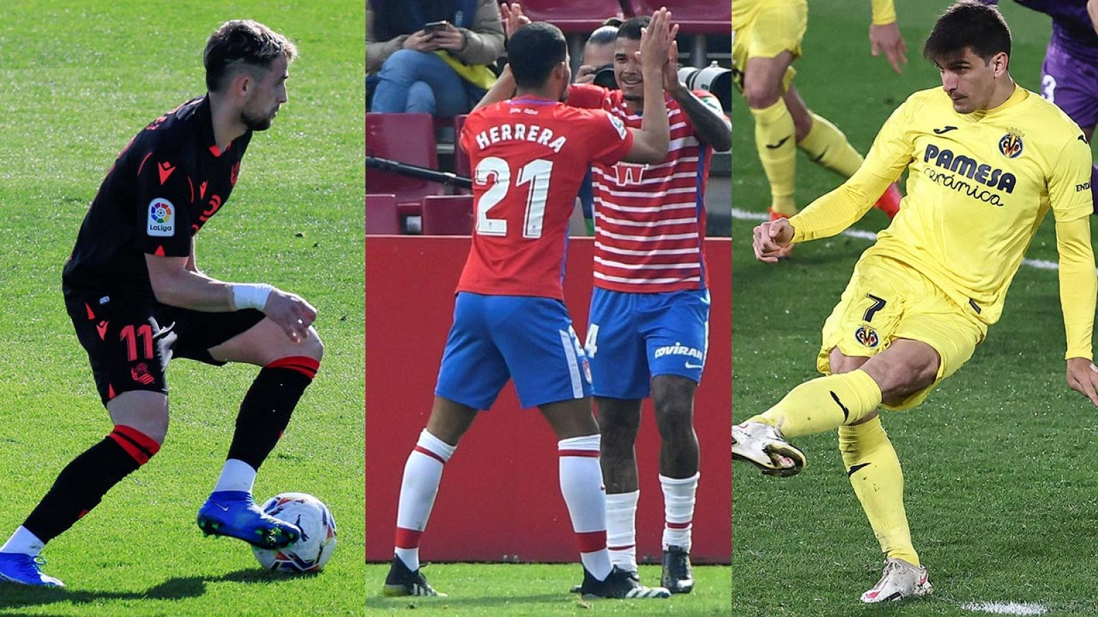 Real Sociedad, Granada y Villarreal afrontan duras eliminatorias de Europa League