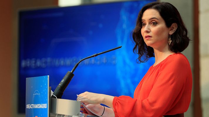 La hora de La 1 - Ayuso exige a Sánchez que cese a Iglesias por cuestionar la democracia y estar detrás de "movimientos vandálicos"