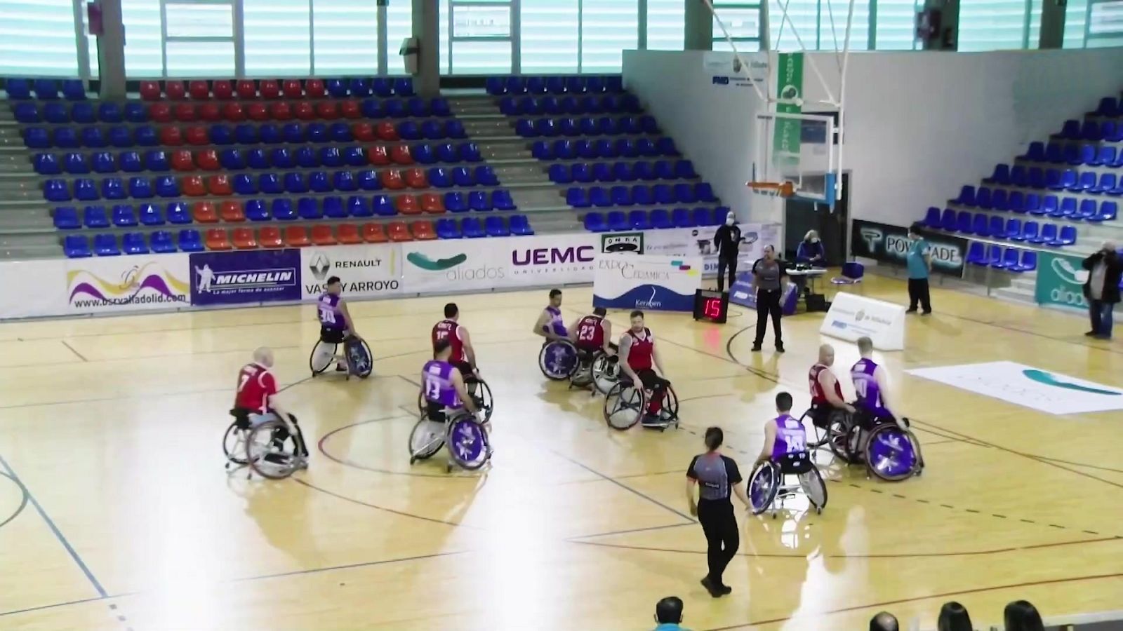 Baloncesto en silla de ruedas - Liga BSR División de honor. Resumen Jornada 12 - ver ahora