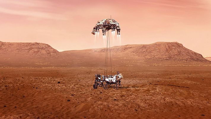 El aterrizaje del Perseverance en Marte: "siete minutos de terror"