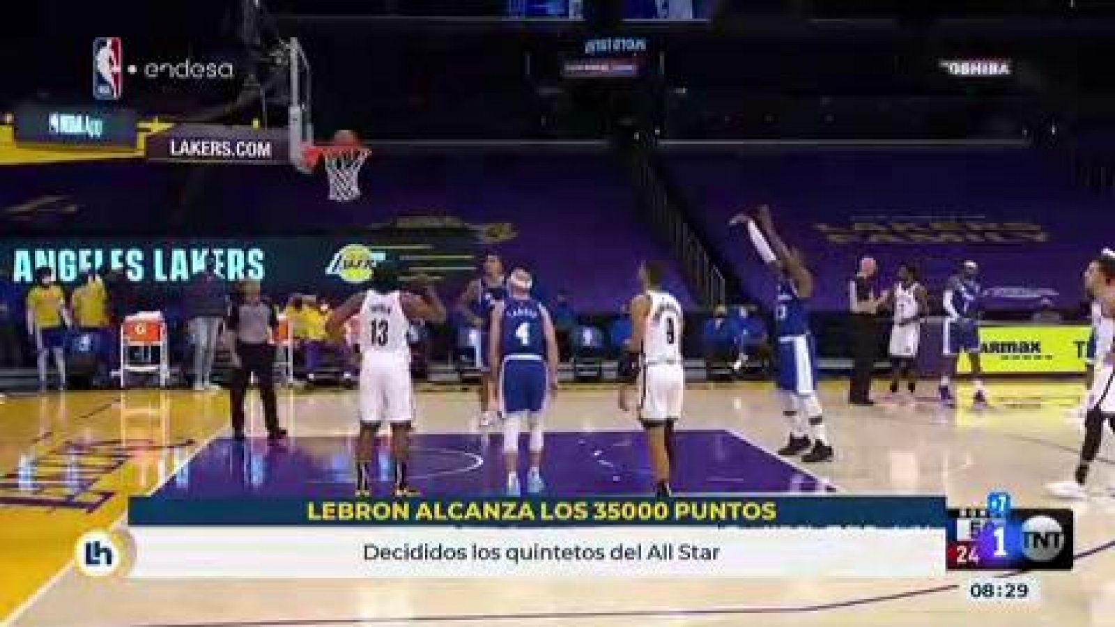 NBA | Lebron James alcanza los 35.000 puntos