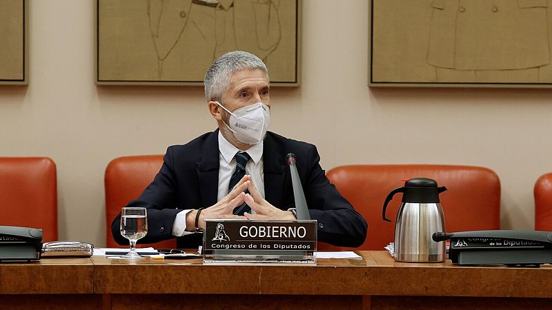 Grande-Marlaska defiende la labor de la Policía frente a "una minoría que hace uso de la violencia" 