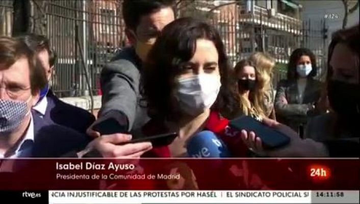 Informativo 24h - Ayuso acusa de crear ambiente "preguerracivilista"