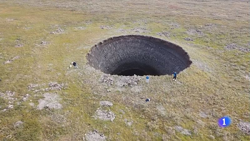 Las explosiones de gas en el permafrost, origen de los misteriosos cráteres de Siberia