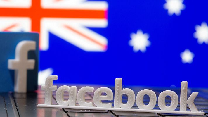 Telediario 1 - Facebook mantiene el pulso al Gobierno australiano y bloquea la publicación de noticias