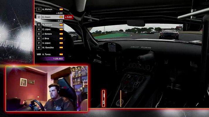 Automovilismo virtual - Campeonato de España Gran turismo - GP Interlagos