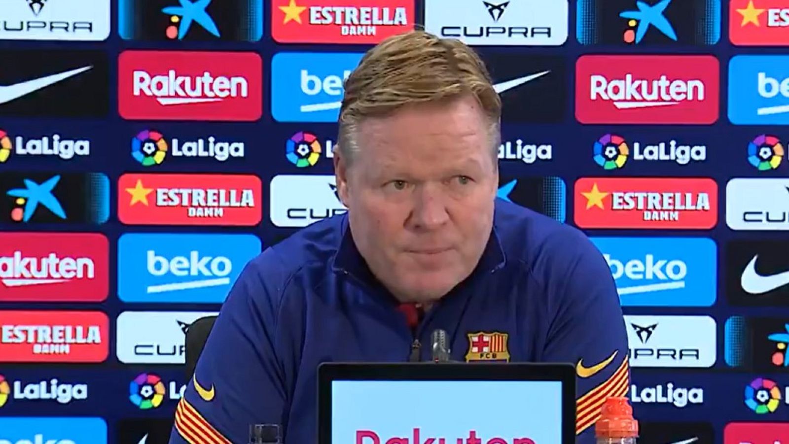 Koeman: "Hay que reaccionar y sacar el orgullo" | Ver