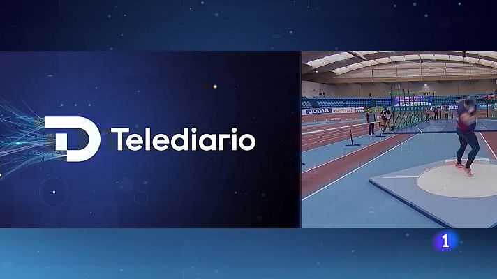 Telediario 1 - Tobalina y Toimil, campeones de España de lanzamiento de peso