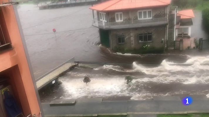 La borrasca Karim deja fuertes lluvias e intensos vientos en Galicia