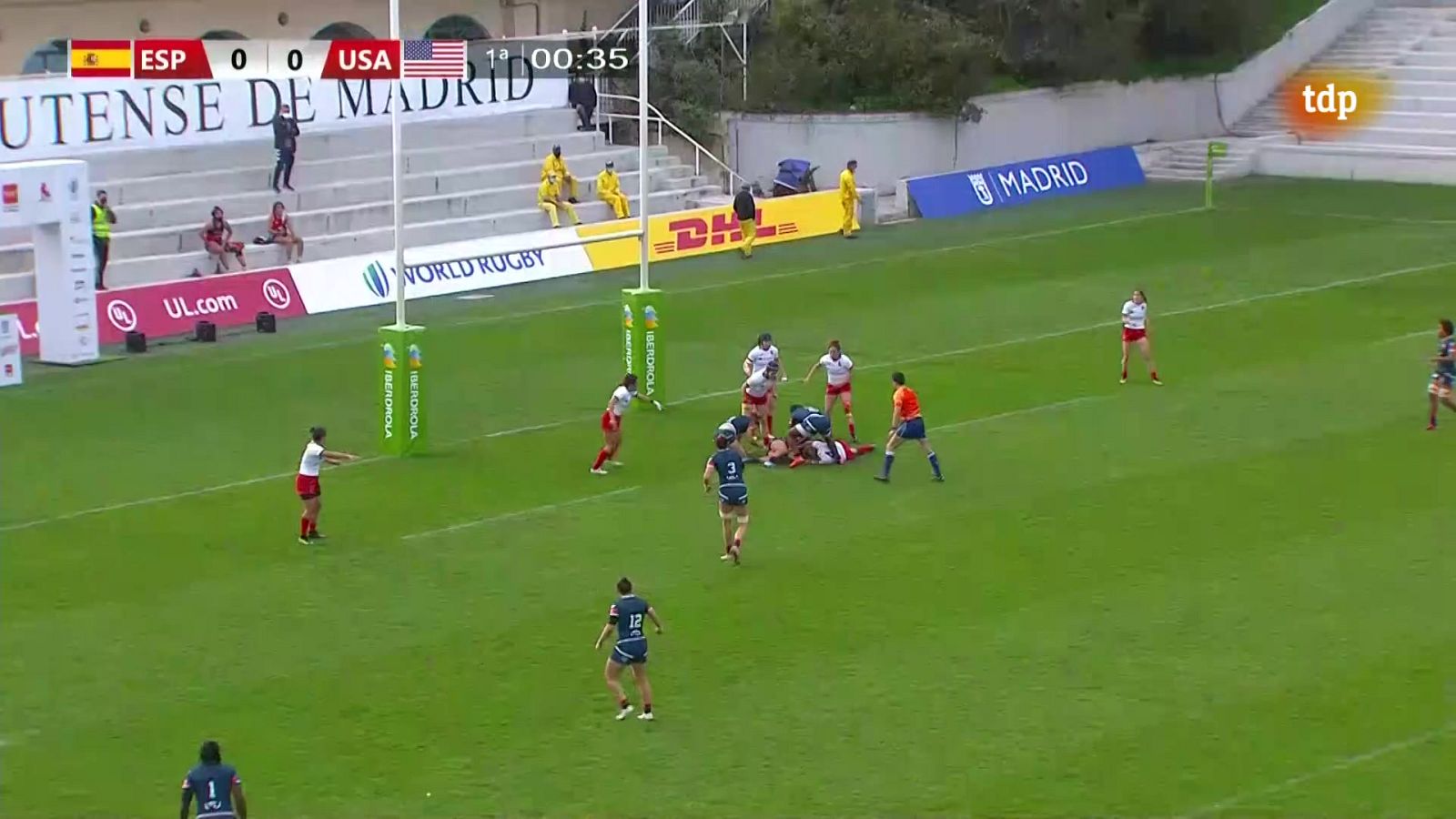 Rugby - Torneo internacional Sevens (femenino): España - USA - ver ahora
