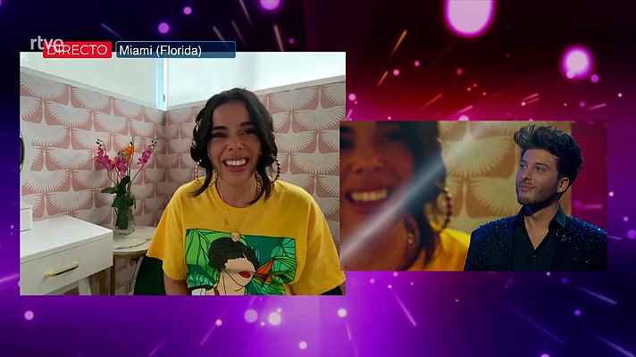 Eurovisión - Beatriz Luengo manda un mensaje a Blas Cantó
