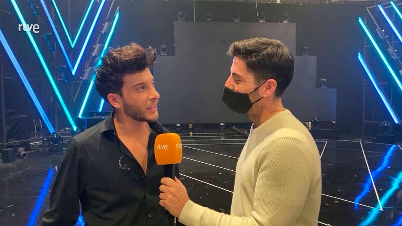 Eurovisión 2021 - Blas Cantó: ""Voy a quedarme" no es una balada triste. Habla sobre la esperanza"