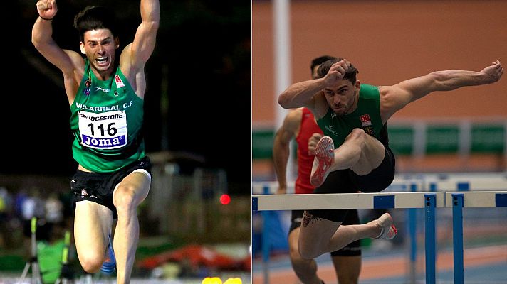 Final 60m vallas Campeonato de España en pista cubierta