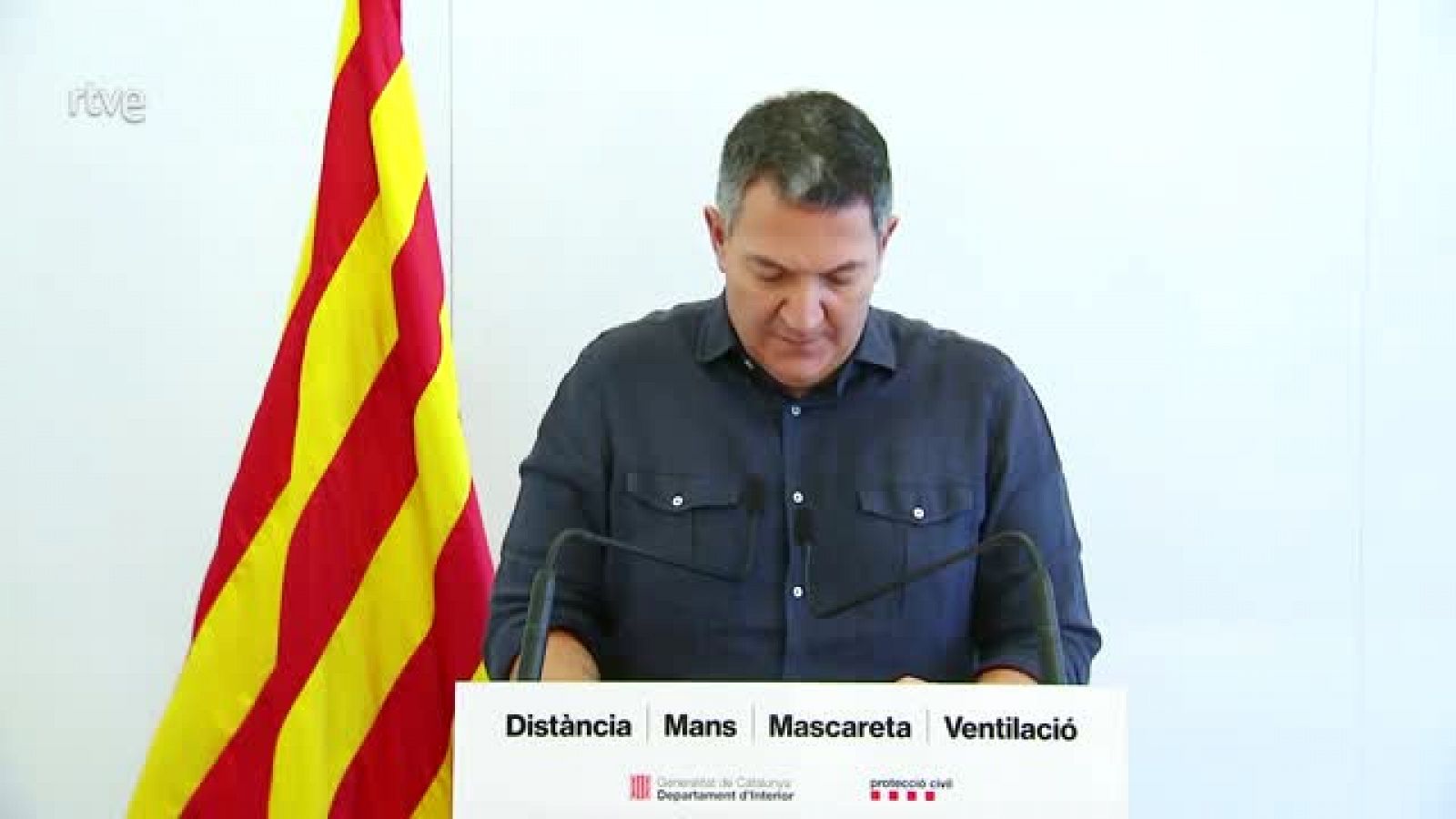 Miquel Sàmper diu que Interior i els sindicats dels Mossos tenen una "voluntat unànime de millora" i "autocrítica", i afirma que la reunió ha estat "franca, oberta i sincera" després d'uns episodis de "violència extrema"