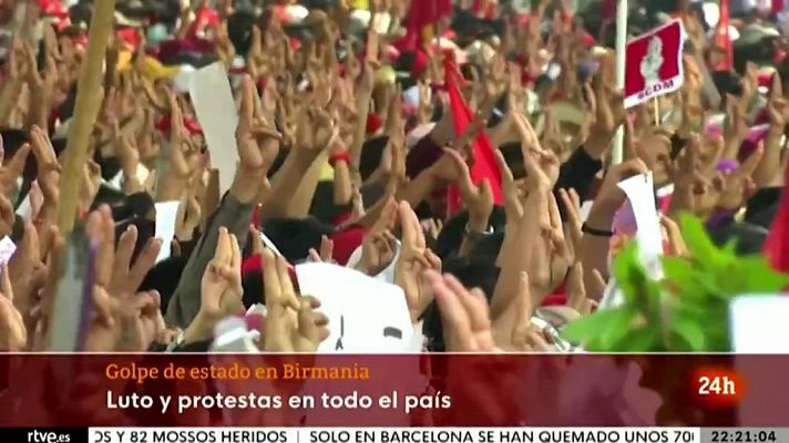 RTVE Igualdad - Luto y protestas por la muerte de una joven en Birmania